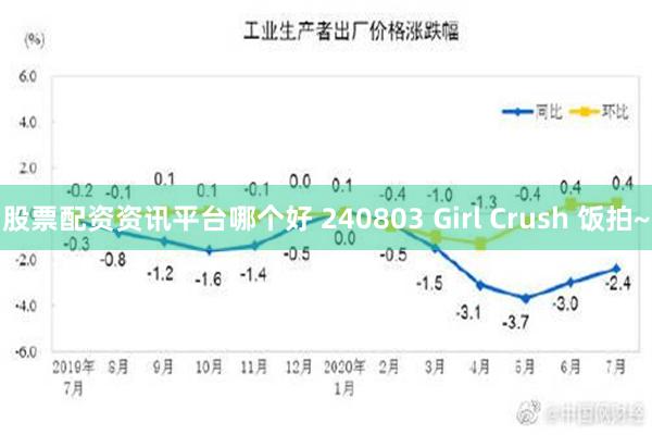 股票配资资讯平台哪个好 240803 Girl Crush 饭拍~