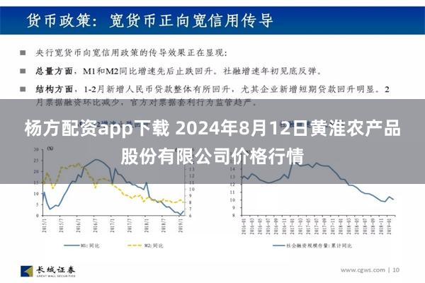 杨方配资app下载 2024年8月12日黄淮农产品股份有限公司价格行情